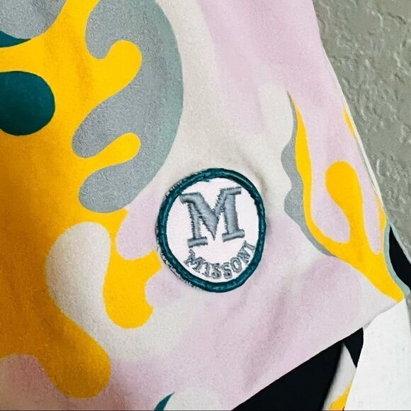 MISSONI Printed Halter One-Piece Swimsuit, Size 42 Euro (8 US) Multi Color,‎ NWT - Picture 15 of 15